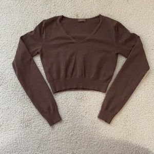 brown lydia sweater